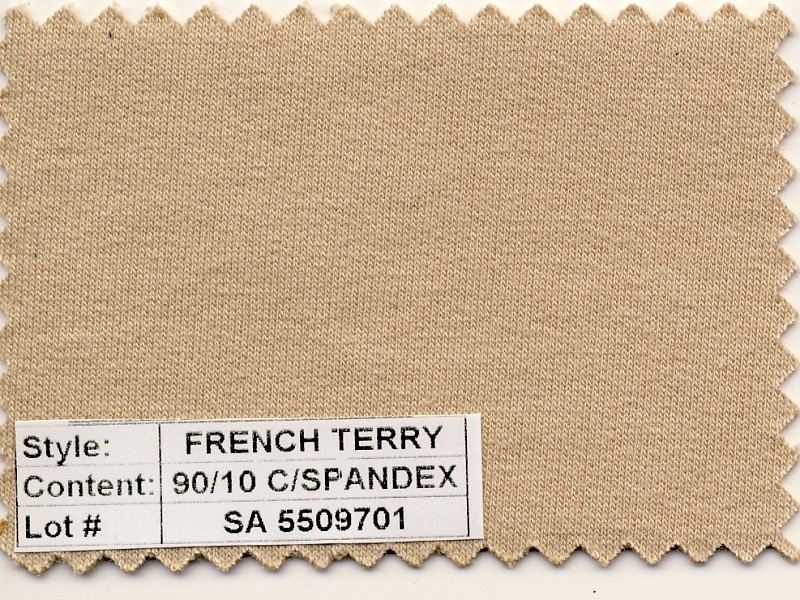 French Terry Cotton Spandex